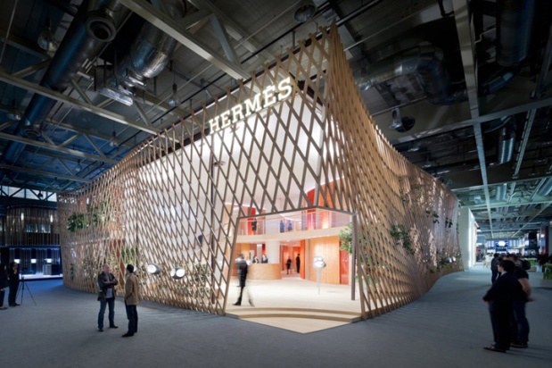 Hermès La Montre pavilon by Toyo Ito, Basel – Switzerland